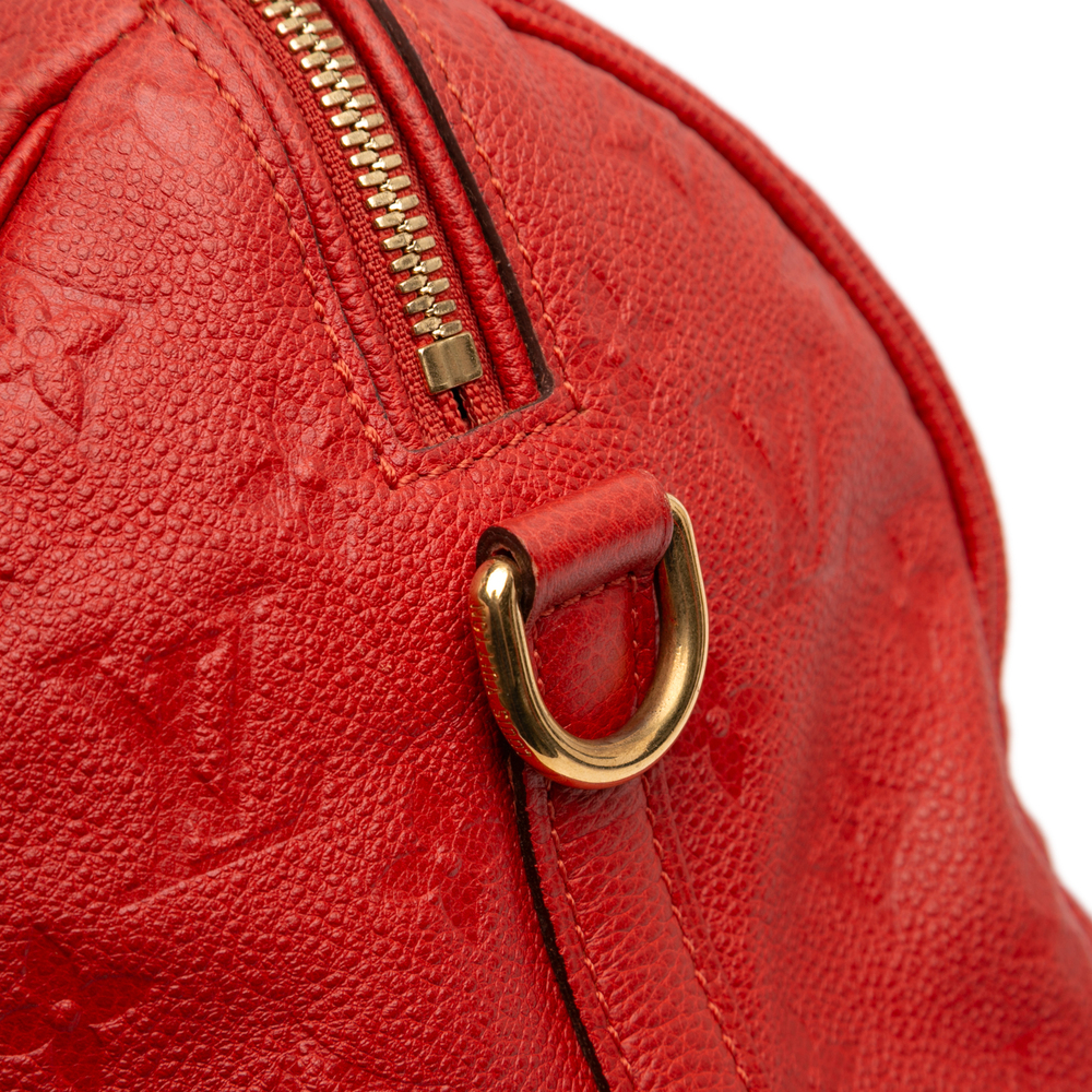 Pre-Loved Louis Vuitton Monogram Empreinte Speedy Bandouliere 25 - Picture 9 of 11